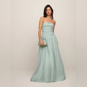 Rare / Sold Out Reformation Iben dress Seafoam